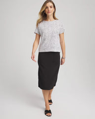 Chico's Clothing Zenergy® UPF Geo-Print Dolman Top