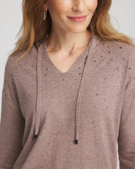 Chico's Collections Zenergy® Luxe Rhinestone Sweater