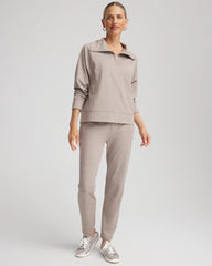 Chico's Collections Zenergy® Cloud Half-Zip Pullover Top