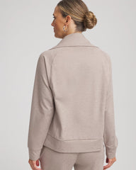 Chico's Collections Zenergy® Cloud Half-Zip Pullover Top