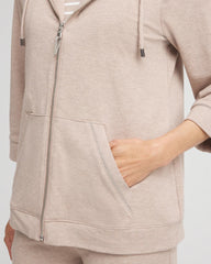 Chico's Collections Zenergy® French Terry Full-Zip Jacket