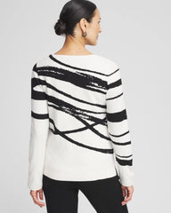 Chico's Collections Zenergy® Luxe Jaquard Pullover
