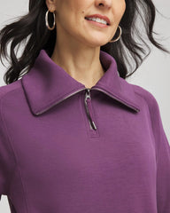 Chico's Collections Zenergy® Soft Half-Zip Top