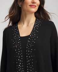 Chico's Collections Travelers™ Embellished Cardigan