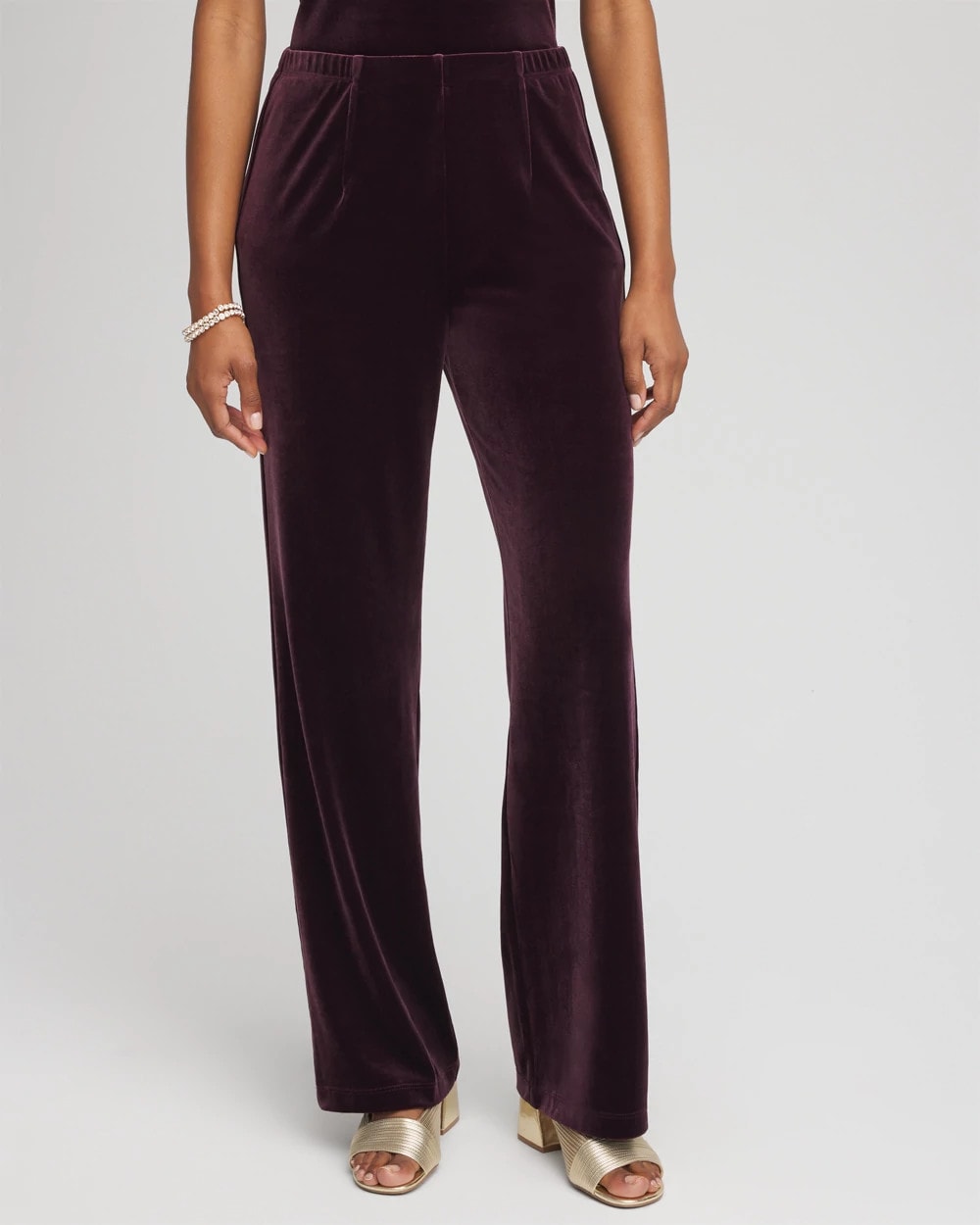 Chico's Collections Travelers™ Velvet No Tummy Pants
