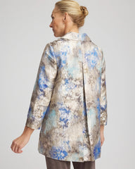 Chico's Collections Travelers™ Collection Watercolor Jacquard Jacket