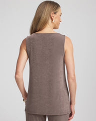Chico's Collections Travelers™ Classic Side-Slit Tank