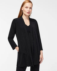 Chico's Collections Travelers™ Classic Long Knit Jacket