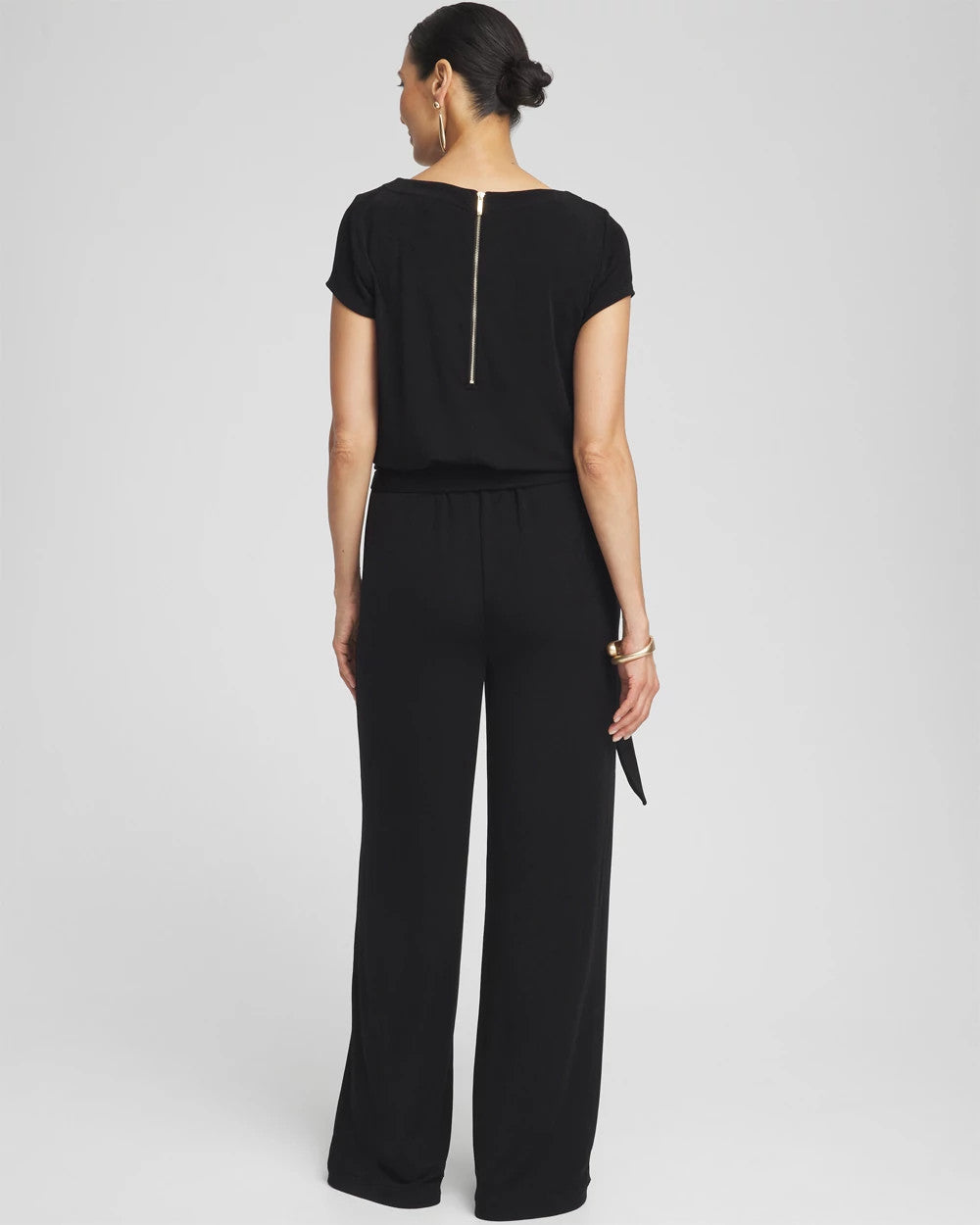 Chico's Collections Travelers™ Cap Sleeve Jumpsuit