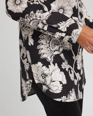 Chico's Collections No Iron™ Bryne Bloom Stretch Tunic