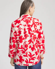 Chico's Collections No Iron™ Floral Linen Shirt