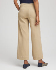 Chico's Collections Brigitte™ Utility Wide-Leg Cropped Pants