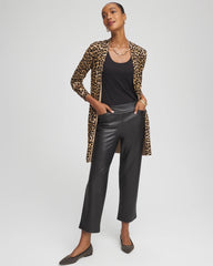 Chico's Collections Faux Leather Brigitte™ Pull-On Cropped Pants