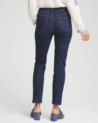 Chico's Collections Girlfriend Slim Ankle Jeans